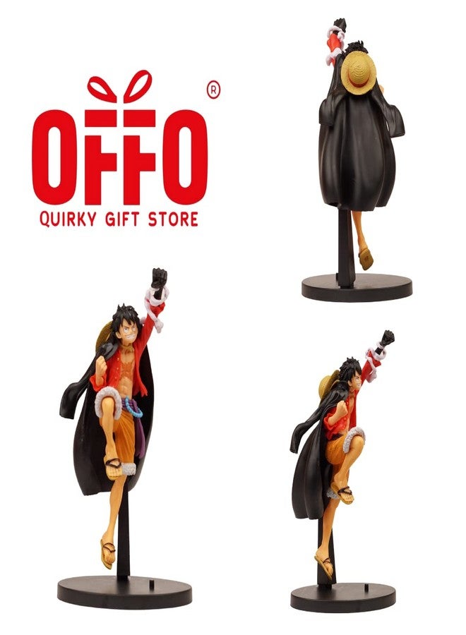 Offo Monkey D. Luffy Action Figure (15cm) - Premium One Piece Collectible Anime Figure for Car Dashboard, Office Desk, Study Table & Room Decor | Great Gift for Fans, Kids, Teens & Collectors - Image 4